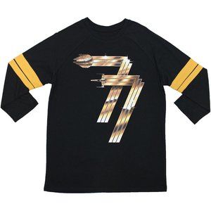 New! Star Wars 77 Gold X-Wing Baseball Sleeve T-Shirt
